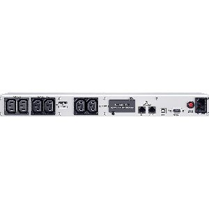 Cyberpower CP700EIPFCRM1U SAI Línea Interactiva 700VA/420W 6 Salidas Rack 1U Plata/Negro Cyberpower CP700EIPFCRM1U SAI Línea Interactiva 700VA/420W 6 Salidas Rack 1U Plata/Negro